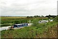 TF1169 : Pontoon on the River Witham at Bardney by Graham Robson