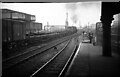 SJ8499 : Miles Platting bank & East Junction Signal Box, Manchester Victoria Station by Martin Tester