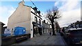 NY1130 : Tony Harrison (Butcher) and other shops on north side of Main Street east of United Reformed Church by Luke Shaw