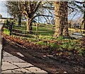 SO8008 : Standish Court Farm name sign, Gloucestershire by Jaggery