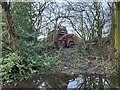 SJ7949 : Abandoned farm machinery by Jonathan Hutchins