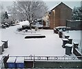 SD5631 : January 2024 snow in  Ribbleton, Preston by Sue Grayson