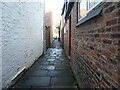 SE6052 : Ginnel off Lord Mayor's Walk, York by Christine Johnstone