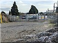 ST5684 : Railway yard entrance, Pilning, South Gloucestershire by Jaggery