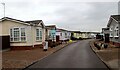 TQ9485 : Tingdene Parks Road, East Beach Park, Shoeburyness by David Kemp