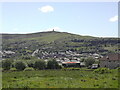 SD6721 : View over Darwen to Darwen Jubilee Tower by Rod Grealish