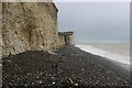 TV5596 : Predominance of flint on Birling Gap beach, East Sussex by Andrew Diack