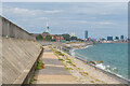 SZ6198 : Haslar Sea Wall by Ian Capper