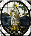 ST8260 : Window roundel, Holy Trinity church, Bradford-on-Avon by Julian P Guffogg