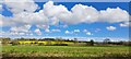 TM3761 : View from Kiln Lane over the railway line by Christopher Hilton