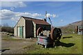 NY3224 : Winding gear at Threlkeld Mining Museum by DS Pugh