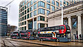 SP0686 : Buses in Broad Street, Birmingham by Roger  D Kidd