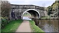 SD9354 : Approaching Ray Bridge from the east on Leeds & Liverpool Canal towpath by Roger Templeman