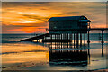 SZ6588 : Bembridge Lifeboat Station at sunrise by Ian Capper