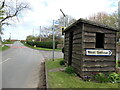 NT4667 : East Lothian Public Transport : Bus stop and shelter at West Saltoun by Richard West