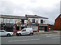 SJ9594 : Shops on the corner of Market Street and Vernon Street	  by Gerald England