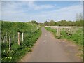 NY3751 : The Cumbria Way near Lowmill by Adrian Taylor