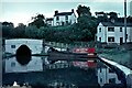 SJ6374 : Narrow boat 'Shad' moored at Barnton, Trent & Mersey Canal by Martin Tester