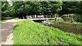 SE1739 : Leeds & Liverpool Canal Swing Bridge 211 taking Buck Mill Lane over the canal by Roger Templeman