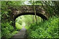 NS4886 : Bridge over former railway by Richard Sutcliffe