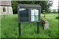 TM0291 : All Saints Church Notice Board by Geographer