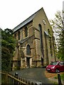 TL4459 : West end of St Giles' church, Cambridge by Stephen Craven