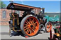 SJ9542 : Foxfield Light Railway - traction engine by Chris Allen