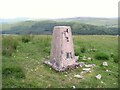 NY3485 : Triangulation Pillar, Mid Hill by Adrian Taylor