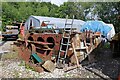 SJ9483 : Anson Museum, open air storage by Chris Allen