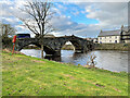 SH7961 : Llanrwst, Afon Conwy and Pont Fawr by David Dixon