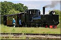 SK2406 : Statfold Barn Railway - Garratt waiting patiently by Chris Allen