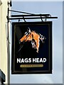 SK5056 : The sign of Nags Head by David Lally