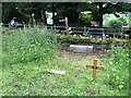 NY4319 : Commonwealth war grave, St Peter's Church, Martindale by Christine Johnstone