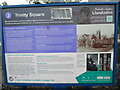 SH7882 : No 2 Trinity Square Information Board by David Hillas