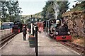 SH6441 : 'Blanche' & 'Upton Castle' wait at Tan y Bwlch by Martin Tester