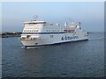 SZ6398 : MV Mont St Michel, Brittany Ferries by TCExplorer