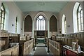 SK8616 : Interior, Holy Trinity church, Teigh by Julian P Guffogg