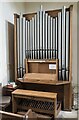 SK8306 : Organ, All Saints' church, Braunston-in-Rutland by Julian P Guffogg