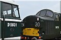 TG1141 : Preserved diesel locomotives at Weybourne by David Martin