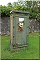 NS2982 : Old electricity cabinet by Richard Sutcliffe