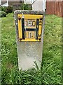 SH5271 : Hydrant marker on Ffordd Rhiannon, Llanfairpwllgwyngyll by Meirion