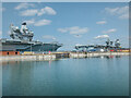 SU6200 : HMS Queen Elizabeth and HMS Prince of Wales by Ian Capper