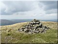 NX5093 : Summit cairn on Coran (or Corran) of Portmark by Alan O'Dowd