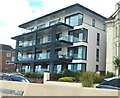 SJ2186 : Modern seafront apartments on South Parade, West Kirby by Rod Grealish