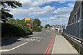 TQ3676 : Exit, retail park, New Cross Gate by Robin Stott