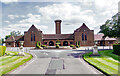 TQ3498 : Enfield : Enfield Crematorium by Jim Osley