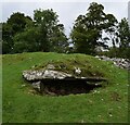 NR8396 : Dunchraigaig Cairn - Cist at side of cairn by Rob Farrow