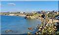 SW8161 : Newquay - Town Beach and The Island from The Fort Inn by Rob Farrow