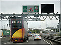 TQ5575 : A282, Canterbury Way, approaching the Dartford Tunnel by David Dixon