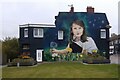 NT1691 : Mural by Kerry Wilson by Richard Sutcliffe